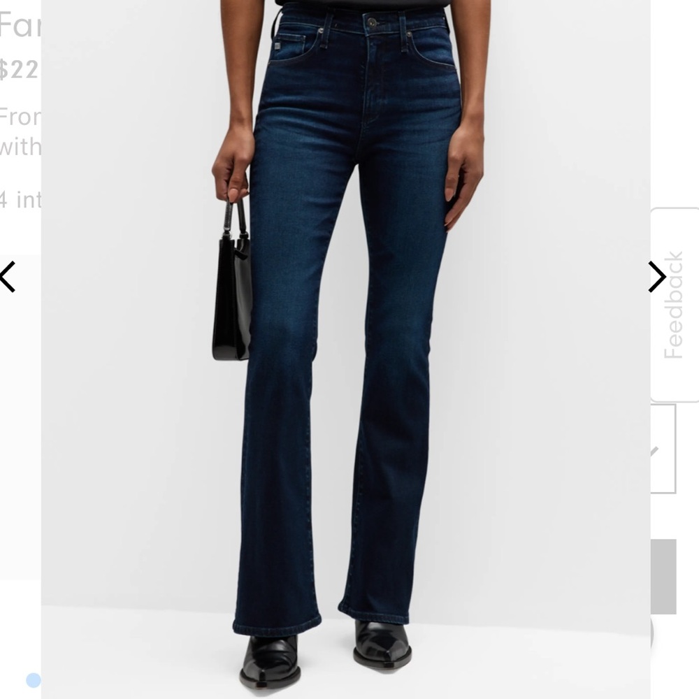 NEW WITH TAGS AG Jeans Farrah Bootcut Jeans 31X32 SoHo wash